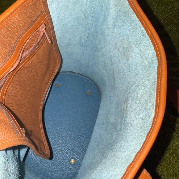 Dooney and Bourke R172 North South Tote in Mediterranean Blue - Picture 12 of 14